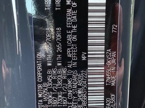 Used 2026 Toyota 4Runner TRD Off-Road Premium AWD/4WD image 9