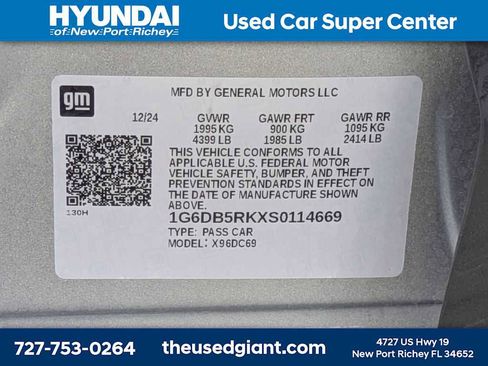 Used 2025 Cadillac CT4 Premium Luxury RWD image 43