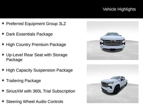 Certified 2026 Chevrolet Silverado 1500 High Country w/ High Country Premium Package AWD/4WD image 13
