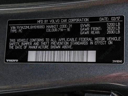 Used 2017 Volvo S90 T6 Inscription w/ Vision Package image 74