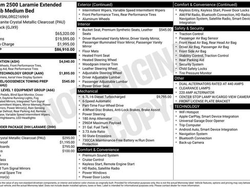 Used 2024 RAM 2500 Laramie w/ Night Edition AWD/4WD image 7