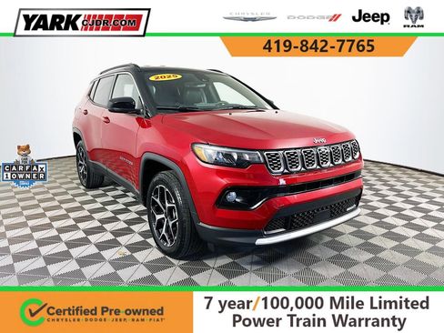 Certified 2025 Jeep Compass Limited AWD/4WD image 1