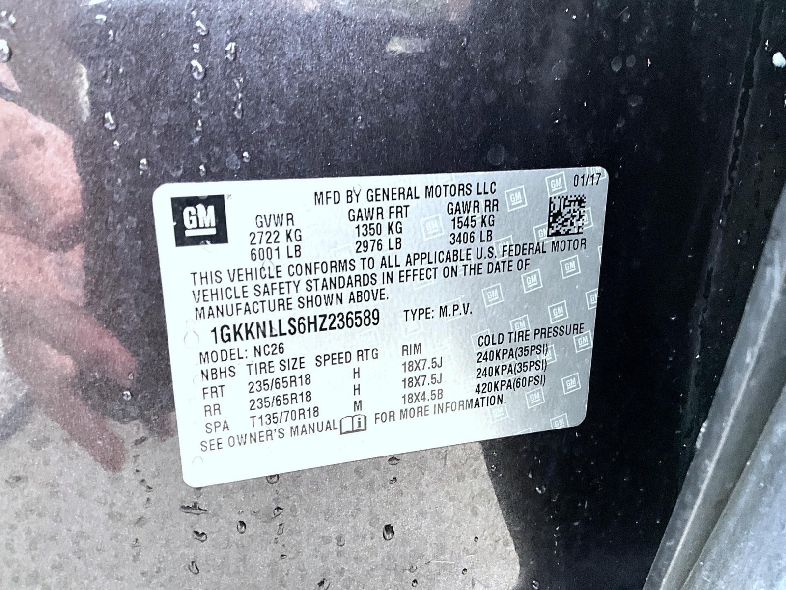 Used 2017 GMC Acadia SLE FWD image 37