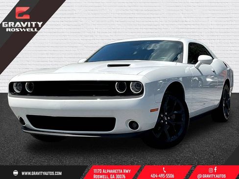 Used 2023 Dodge Challenger SXT w/ Blacktop Package RWD image 1