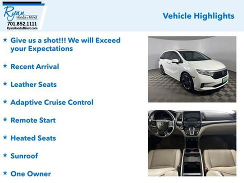 Used 2022 Honda Odyssey Elite image 7