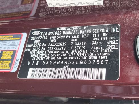 Used 2020 Kia Sorento S image 30