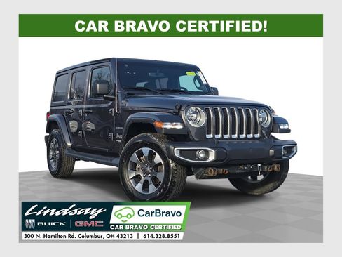 Used 2022 Jeep Wrangler Unlimited Sahara w/ Cold Weather Group AWD/4WD image 1