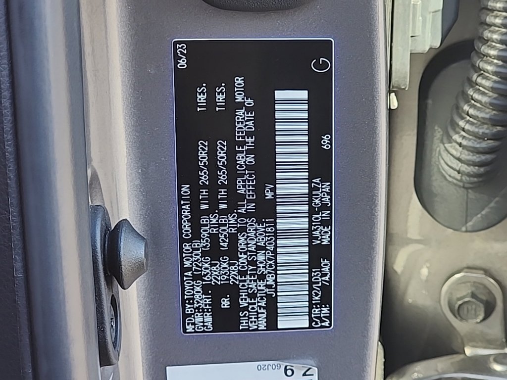 Certified 2023 Lexus LX 600 F Sport AWD/4WD image 30
