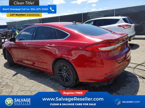 Used 2018 Ford Fusion SE w/ Fusion SE Technology Package FWD image 3