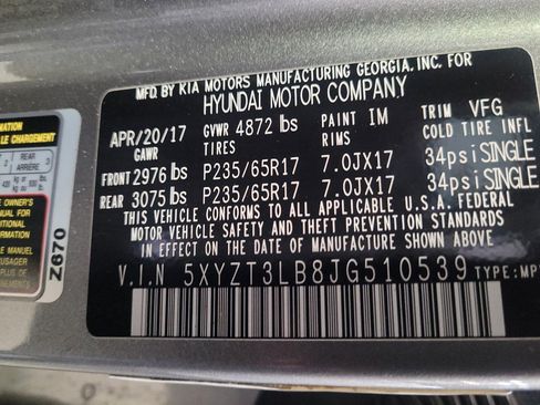 Used 2018 Hyundai Santa Fe Sport w/ Cargo Package FWD image 33