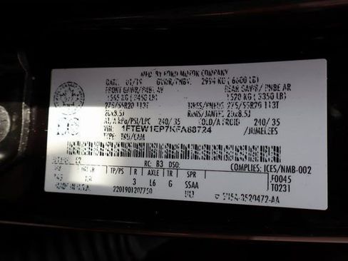 Used 2019 Ford F150 Lariat w/ Equipment Group 502A Luxury image 50