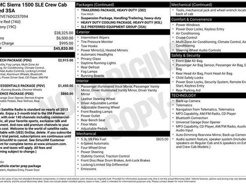 Used 2013 GMC Sierra 1500 SLE w/ Power Tech Package AWD/4WD image 31