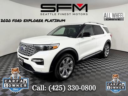 Used 2020 Ford Explorer Platinum w/ Premium Technology Package