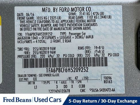 Used 2017 Ford Mustang GT Premium w/ Equipment Group 401A RWD image 37