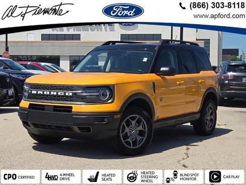Certified 2022 Ford Bronco Sport Badlands w/ Premium Package AWD/4WD image 1