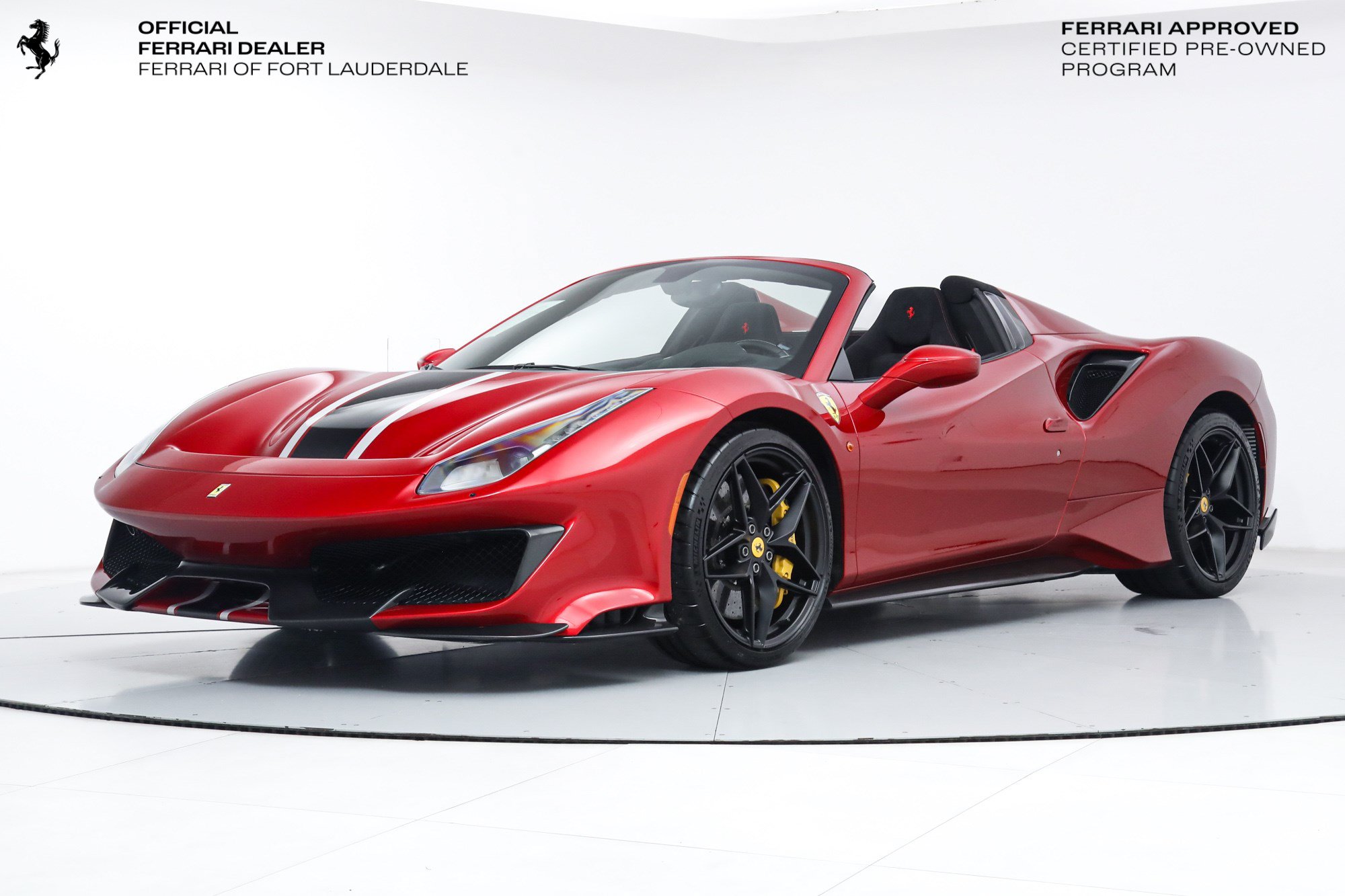 Certified 2020 Ferrari 488 Pista Spider RWD image 1