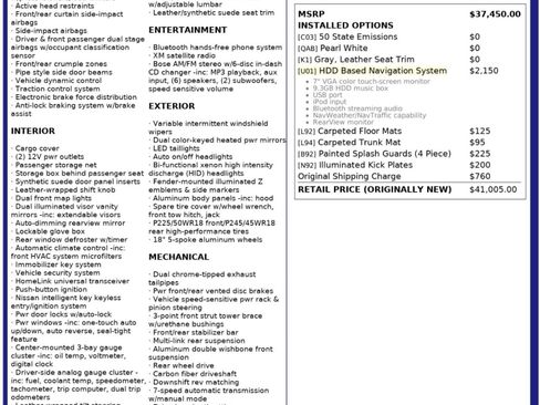 Used 2011 Nissan 370Z Touring image 44