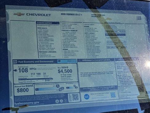 New 2026 Chevrolet Equinox EV LT image 16