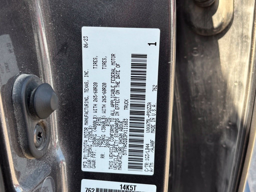 Used 2023 Toyota Tundra 1794 Edition AWD/4WD image 17