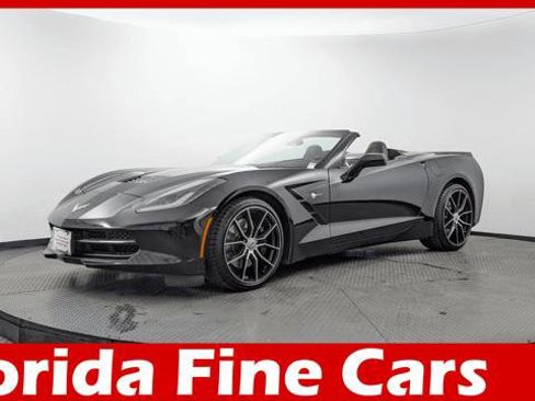 Used 2015 Chevrolet Corvette Stingray Convertible w/ 3LT Preferred Equipment Group RWD image 1