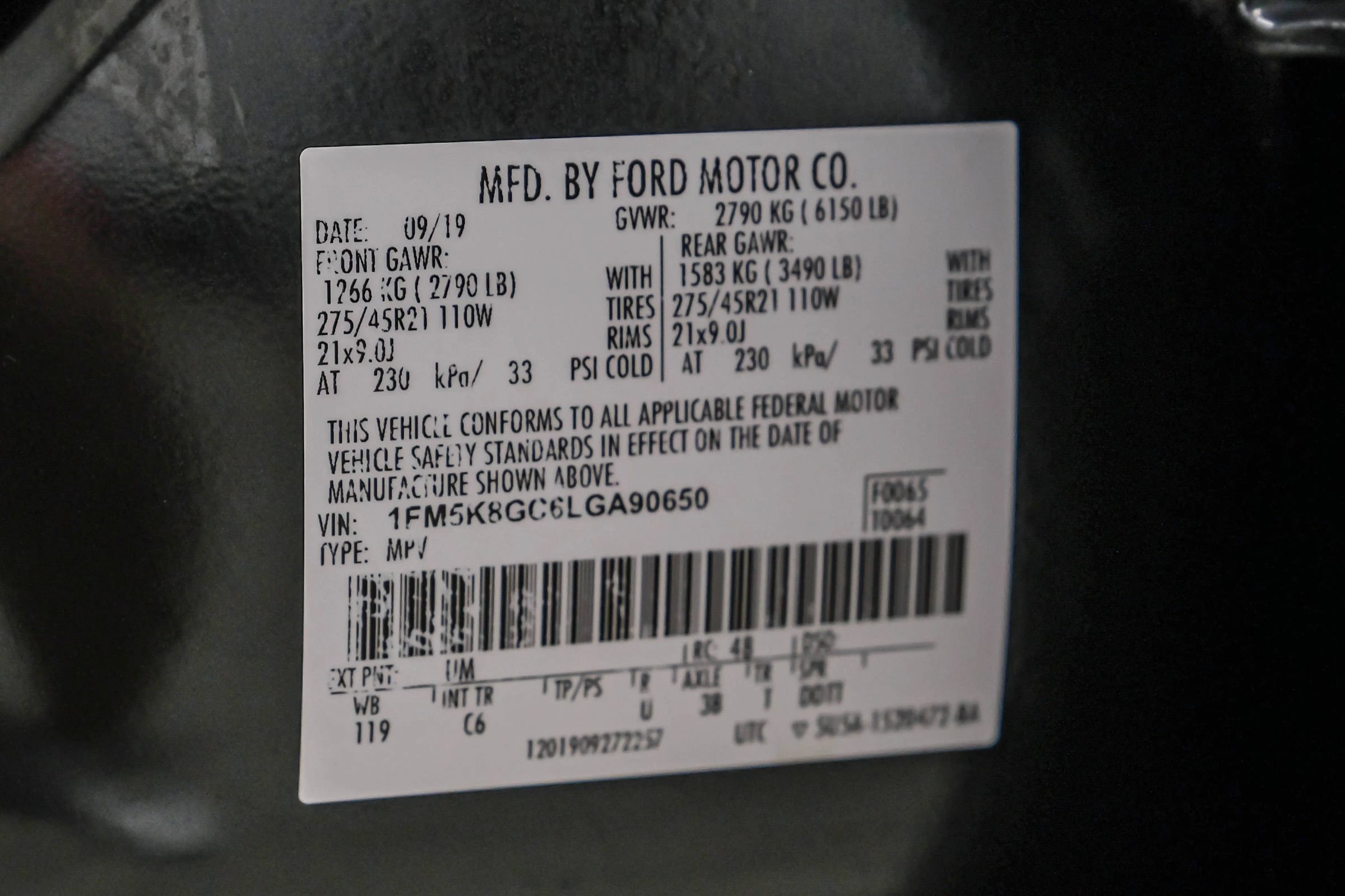 Used 2020 Ford Explorer ST w/ ST Street Pack AWD/4WD image 66
