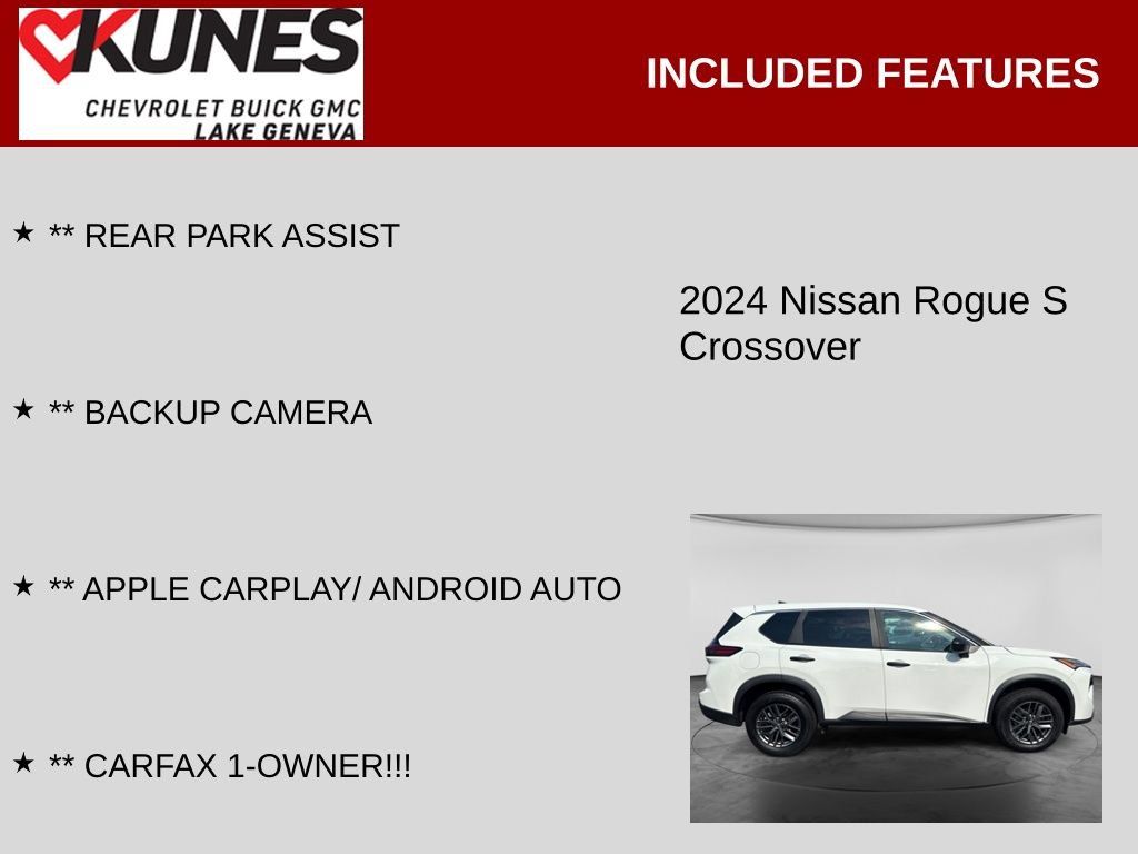 Used 2024 Nissan Rogue S FWD image 2