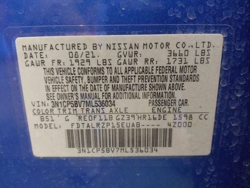 Used 2021 Nissan Kicks S FWD image 33