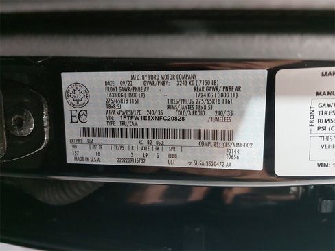 Used 2022 Ford F150 XLT w/ Equipment Group 302A High image 34