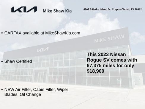 Used 2023 Nissan Rogue SV FWD image 3