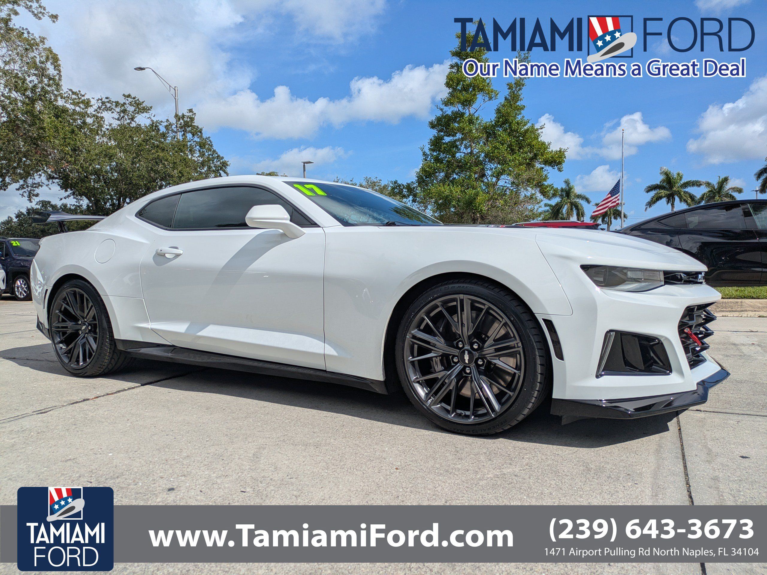 Used 2017 Chevrolet Camaro ZL1 RWD image 1