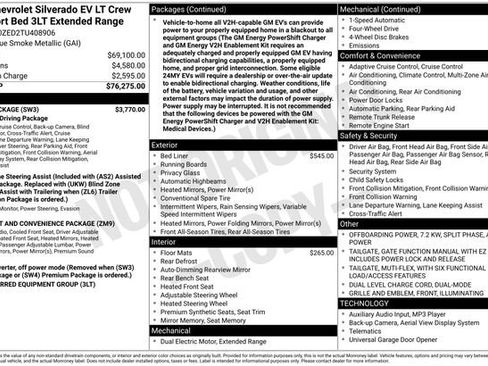 New 2026 Chevrolet Silverado EV LT w/ Plus Package AWD/4WD image 2