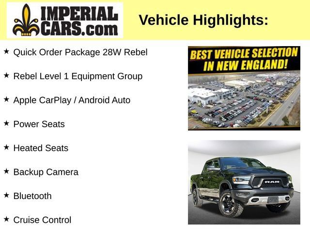 Used 2022 RAM 1500 Rebel w/ Rebel Level 1 Equipment Group AWD/4WD image 8