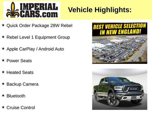 Used 2022 RAM 1500 Rebel w/ Rebel Level 1 Equipment Group AWD/4WD image 8