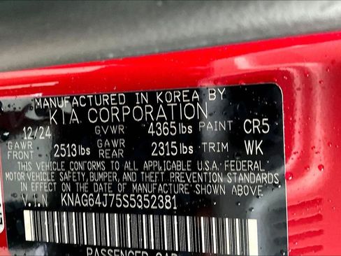 Certified 2025 Kia K5 GT-Line FWD image 17