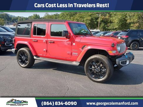 Used 2024 Jeep Wrangler Unlimited Sahara AWD/4WD image 1