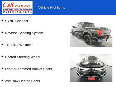 Used 2018 Ford F150 Lariat w/ Equipment Group 502A Luxury AWD/4WD image 26