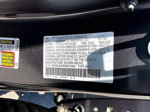 Used 2024 Honda Odyssey EX-L image 16