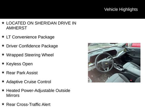 Used 2024 Chevrolet Trax LT w/ Sunroof Package FWD image 5
