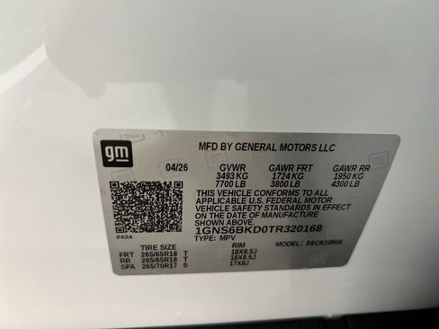 New 2026 Chevrolet Suburban LS AWD/4WD image 29