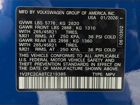 New 2026 Volkswagen Atlas Cross Sport SEL Premium R-Line AWD/4WD image 34