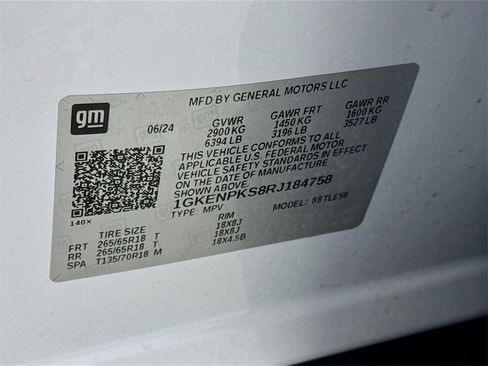 Certified 2024 GMC Acadia AT4 w/ LPO, Floor Liner Package image 33