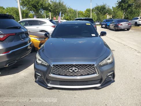 Used 2019 INFINITI Q50 Red Sport 400 w/ Proactive Package RWD image 2
