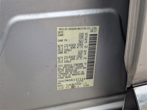 Used 2017 Nissan Murano SV image 12