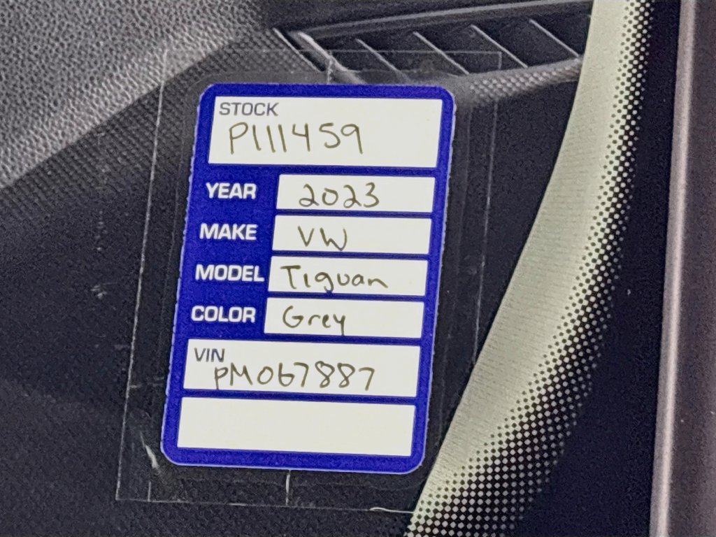 Certified 2023 Volkswagen Tiguan S FWD image 25