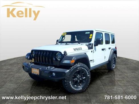 Certified 2022 Jeep Wrangler Unlimited Sport AWD/4WD image 1
