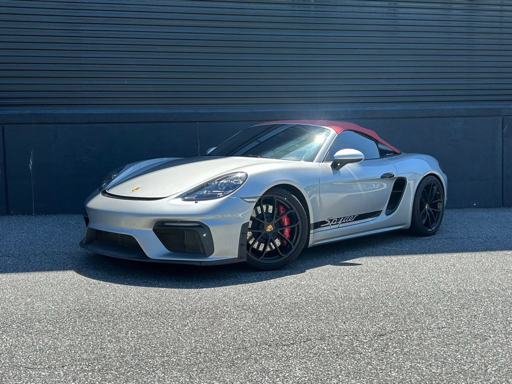 Certified 2021 Porsche 718 Boxster Spyder RWD image 1