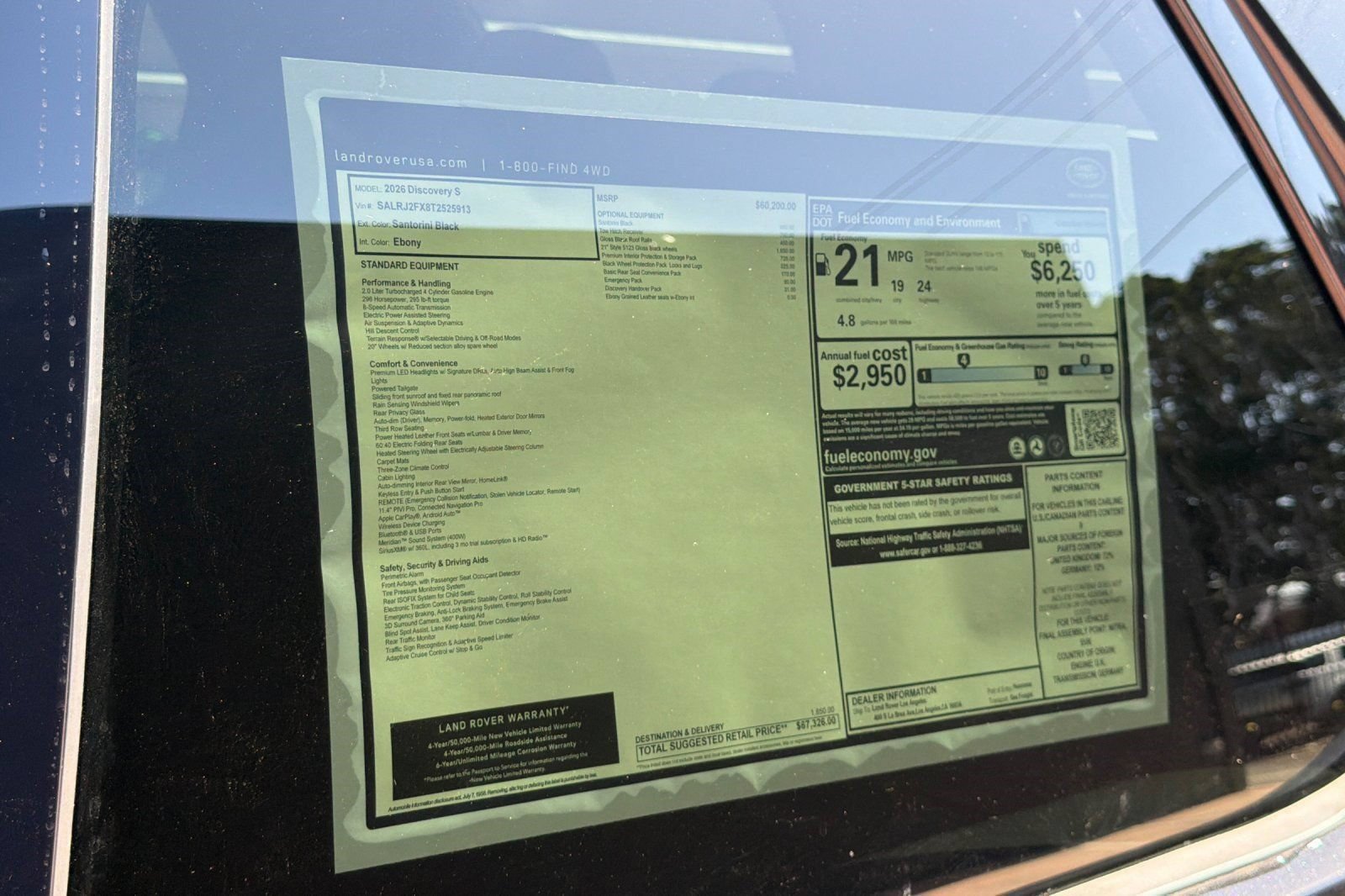 New 2026 Land Rover Discovery S AWD/4WD image 28