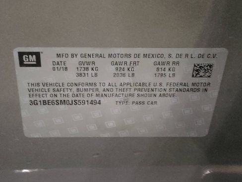 Used 2018 Chevrolet Cruze LT w/ Convenience Package FWD image 33