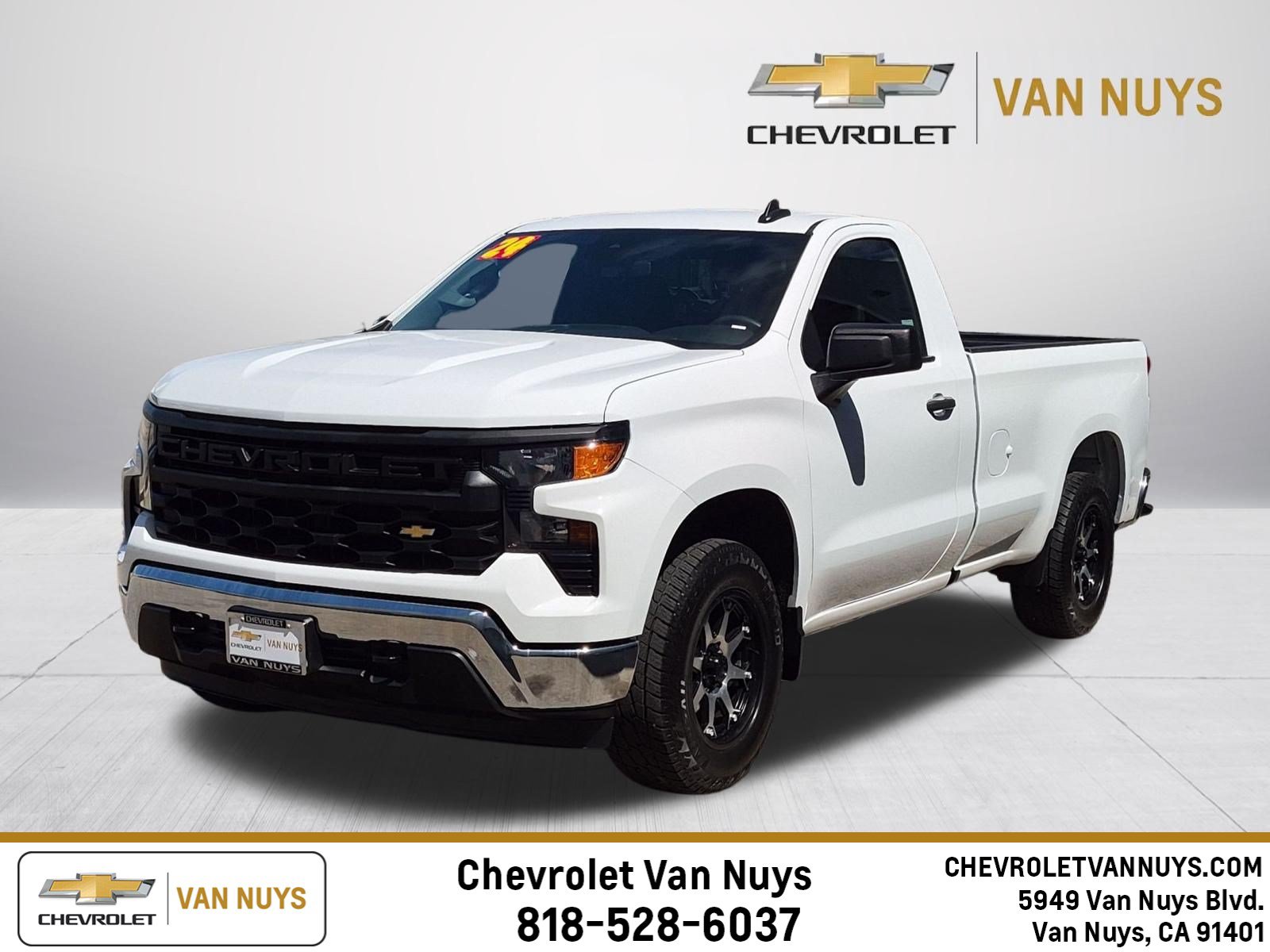 Used 2024 Chevrolet Silverado 1500 W/T w/ WT Fleet Convenience Package RWD image 1