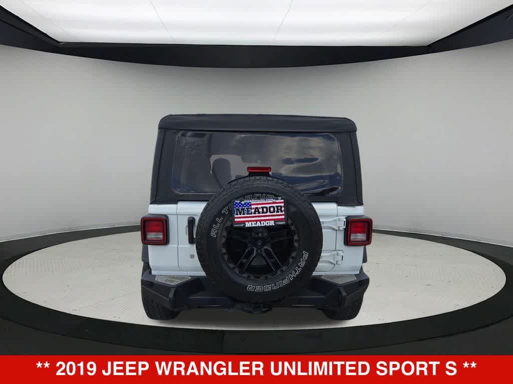 Used 2019 Jeep Wrangler Unlimited Sport S AWD/4WD image 6